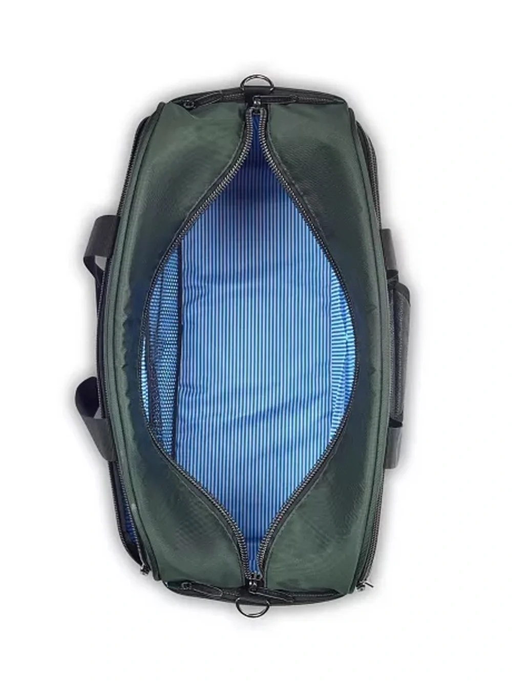 Delsey Paris Men's Dark Green Laptop Weekender Bag duffel bag, luggage